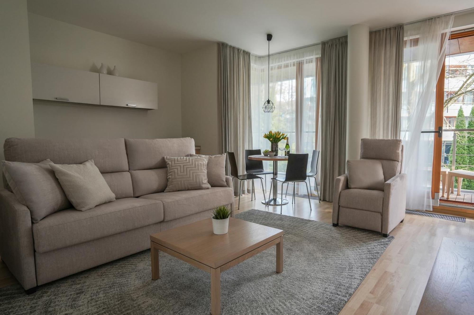 Apartamentai Tylios Pusys Palanga Exteriér fotografie