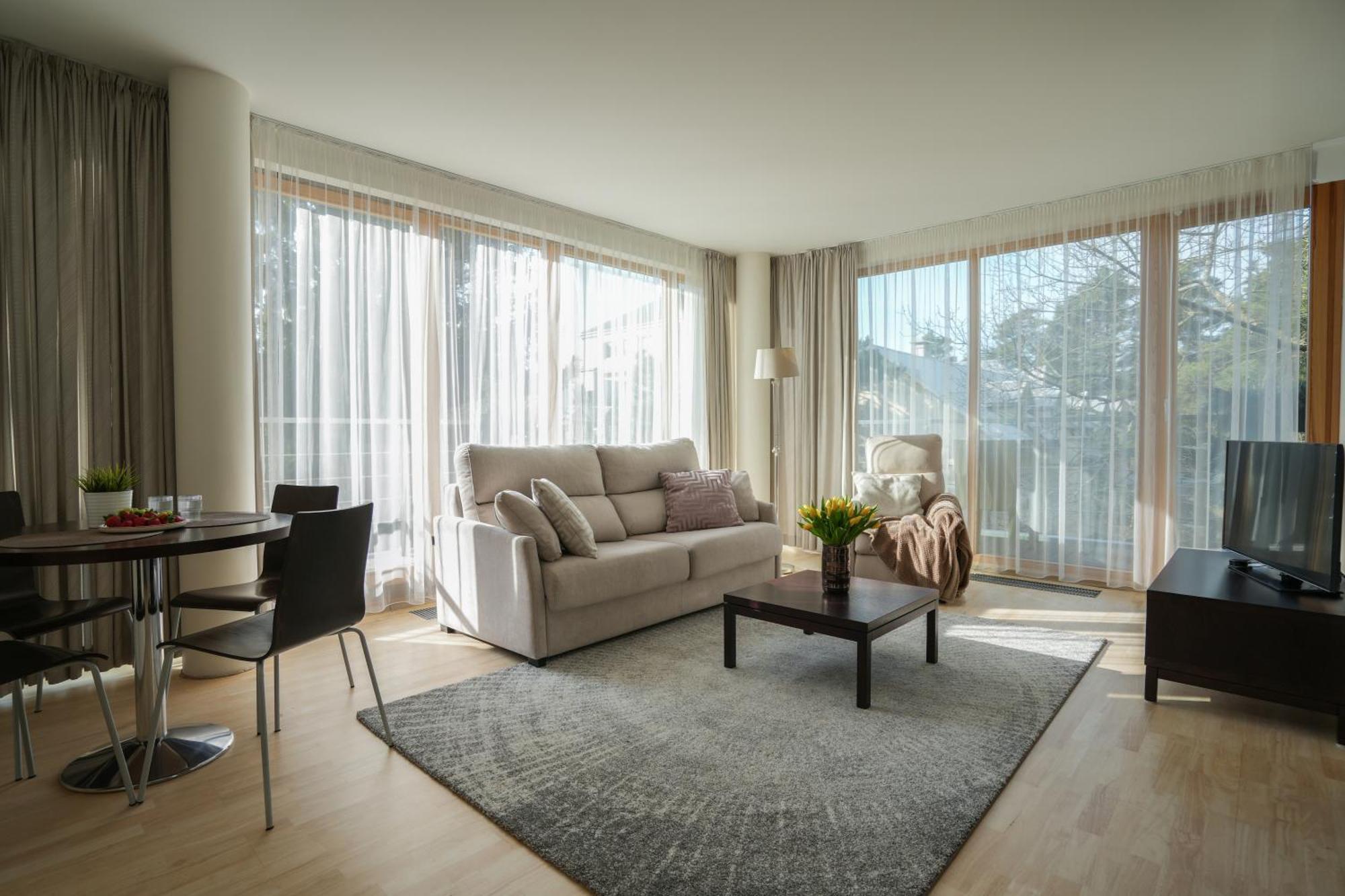 Apartamentai Tylios Pusys Palanga Exteriér fotografie