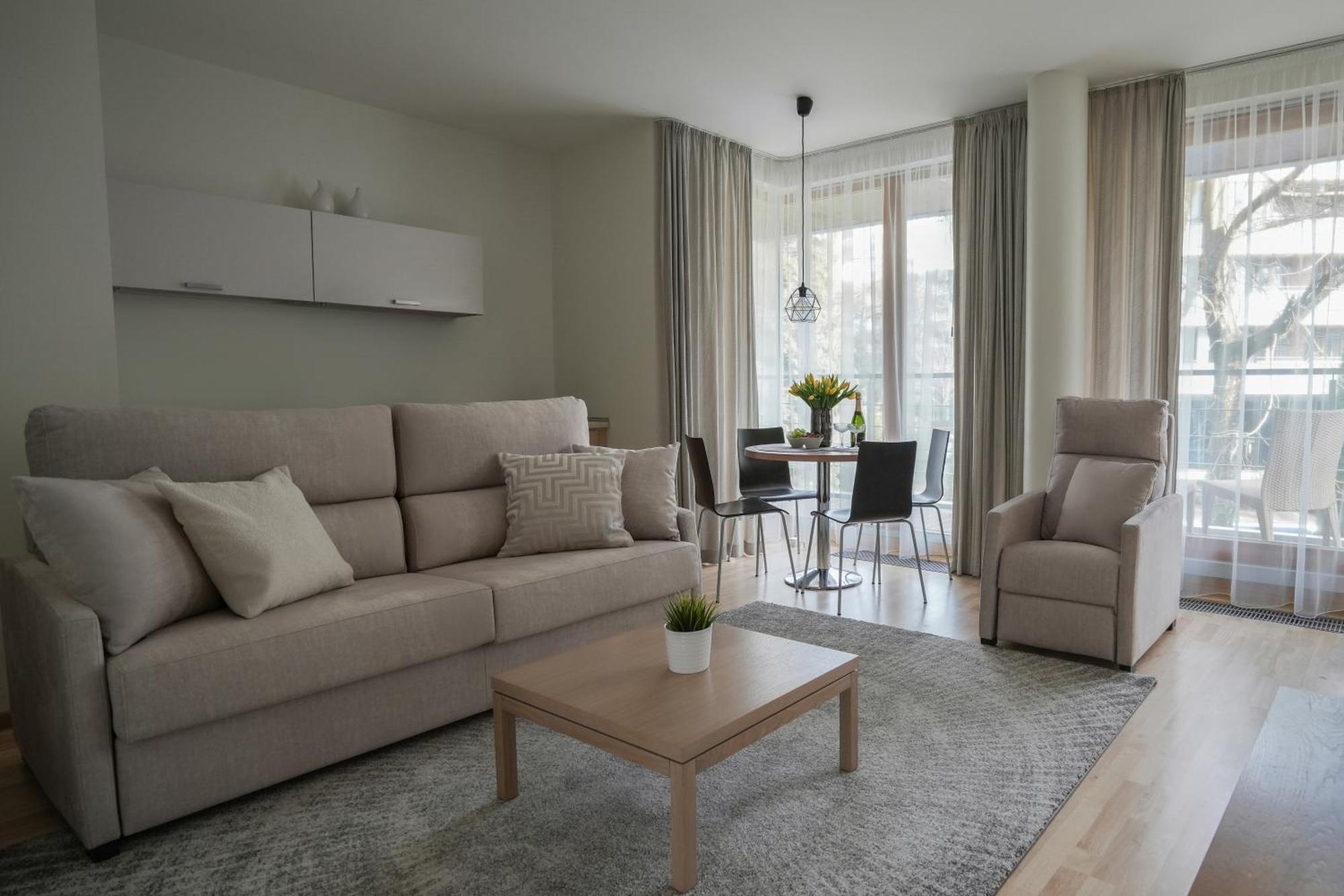Apartamentai Tylios Pusys Palanga Exteriér fotografie