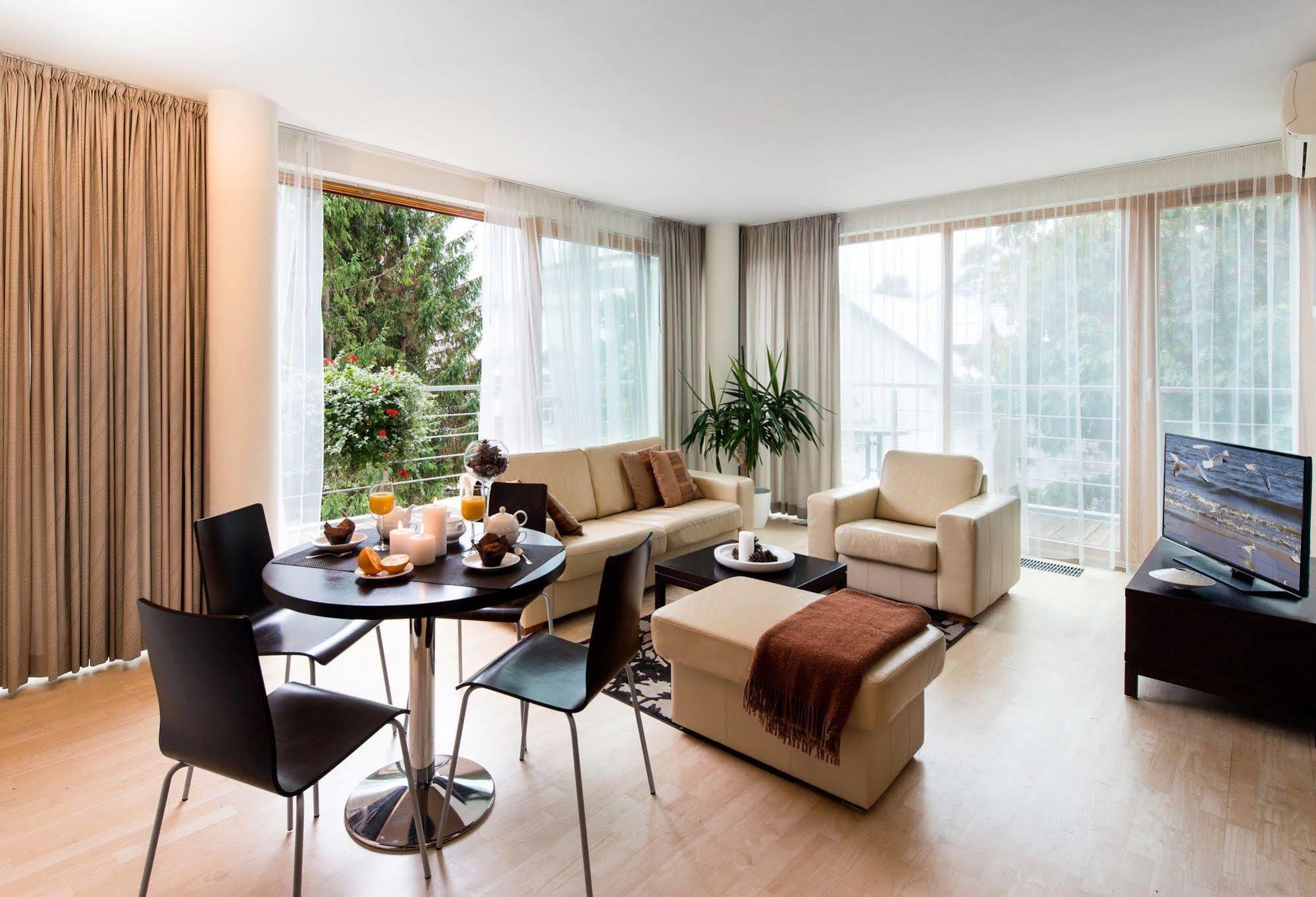 Apartamentai Tylios Pusys Palanga Exteriér fotografie