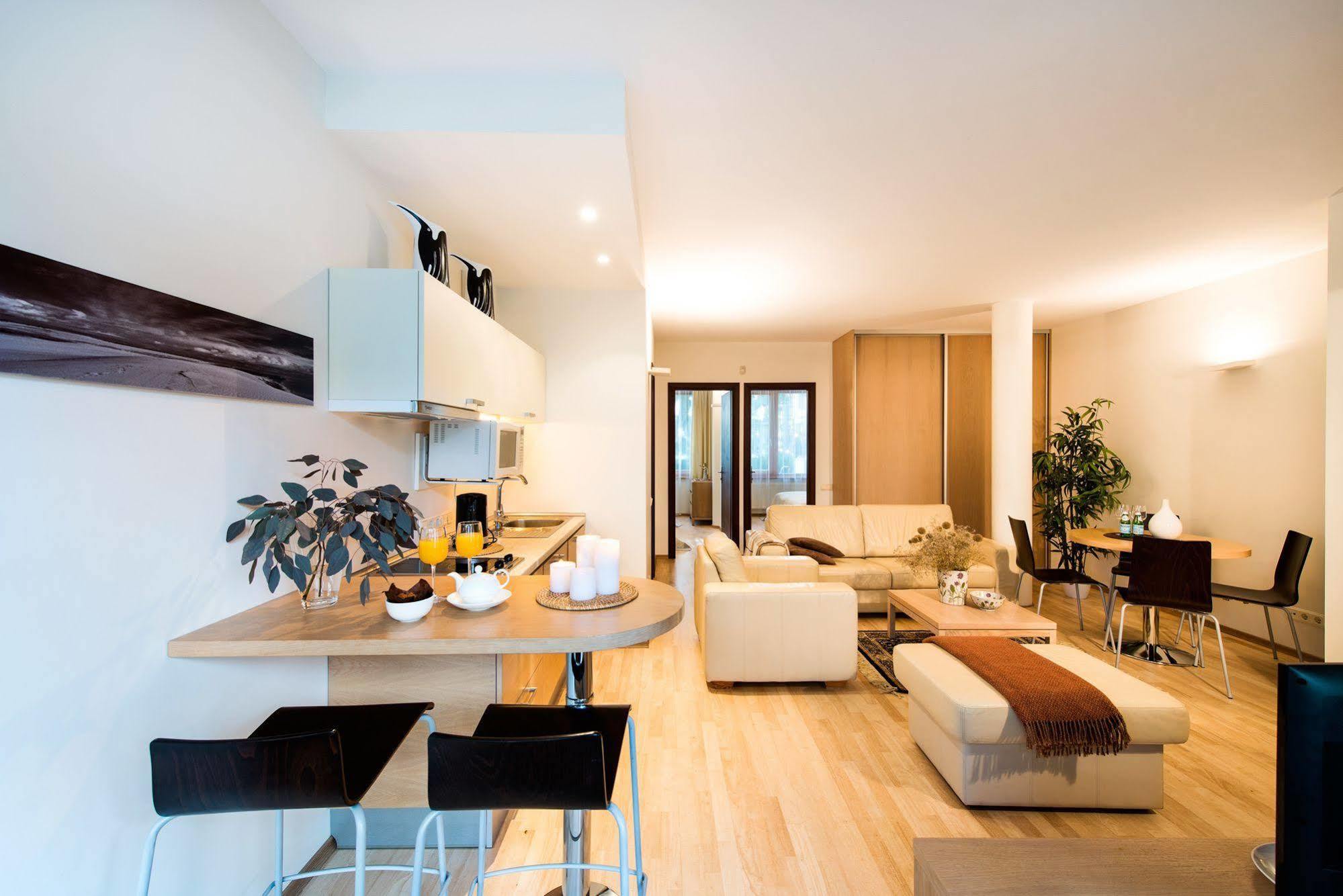 Apartamentai Tylios Pusys Palanga Exteriér fotografie